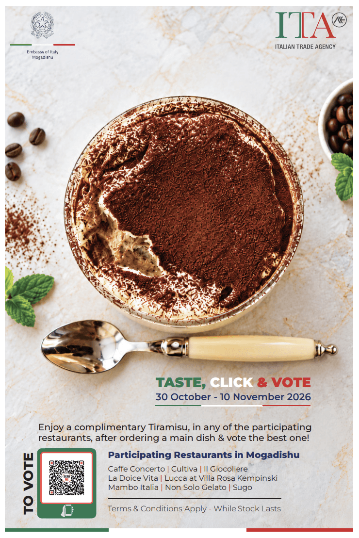 The official Taste, Click & Vote campaign poster